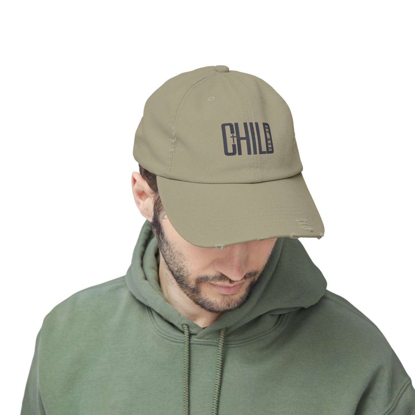 Child Of God Unisex Distressed Cap