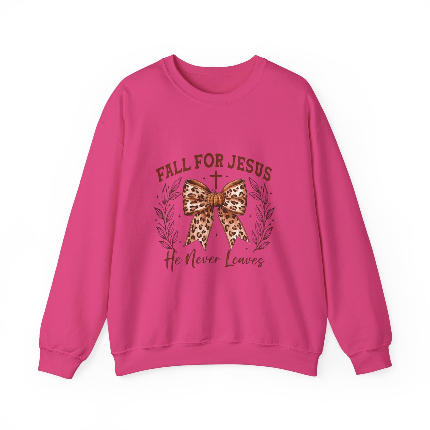 Fall for Jesus Crewneck Sweatshirt