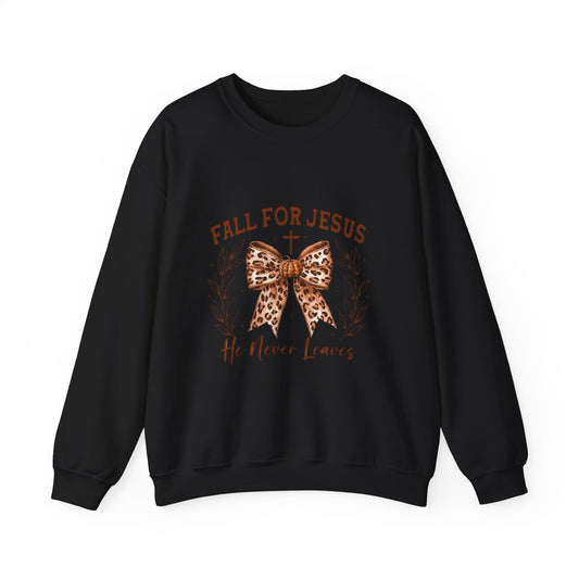 Fall for Jesus Crewneck Sweatshirt