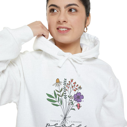 Floral Peace Hoodie