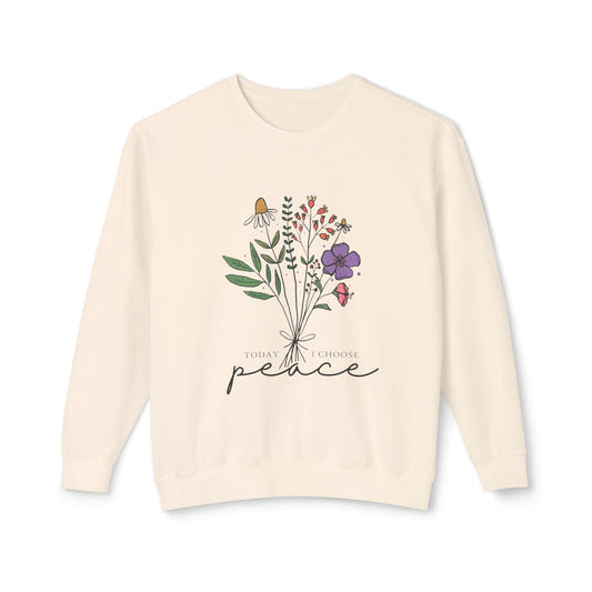 Floral Peace Sweatshirt