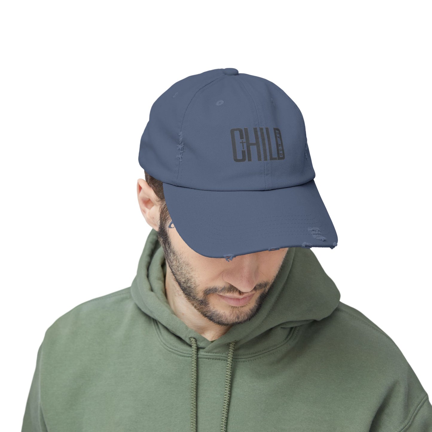 Child Of God Unisex Distressed Cap