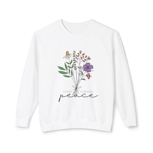 Floral Peace Sweatshirt