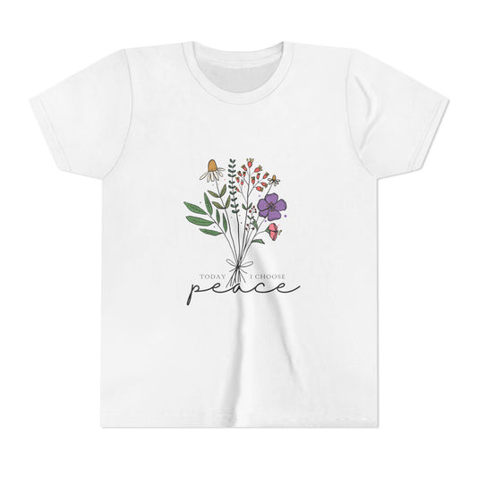 Floral Peace Youth Tee